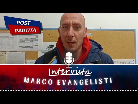 Post partita - 3° Play-In Out - intervista al Coach Marco Evangelisti