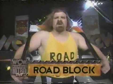 (1.27.1997) Road to Superbrawl VII Part 3 - Giant vs. Roadblock plus Giant challenges Hogan