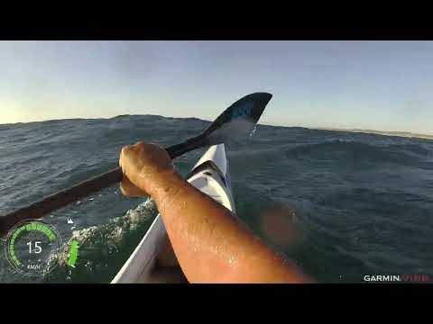 FENN "Fennix" Elite S H-Cell Carbon Vacuum Surfski - First Footage