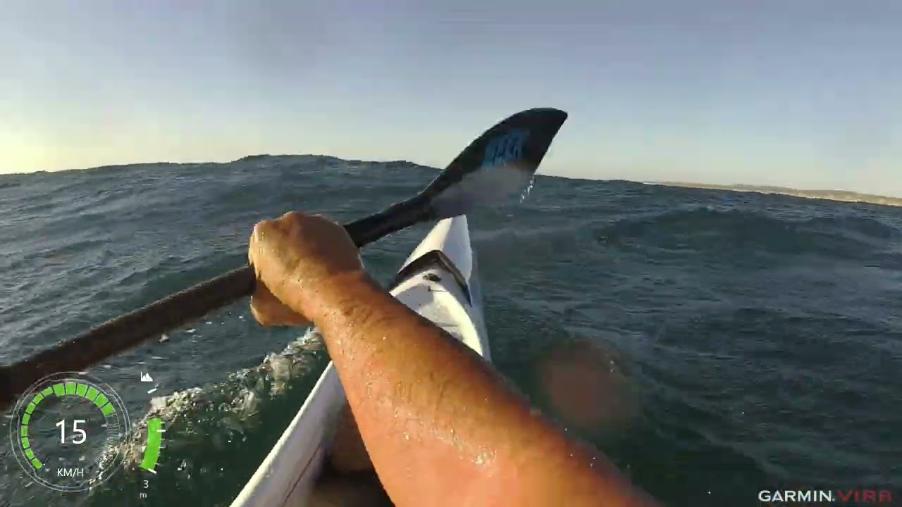 FENN "Fennix" Elite S H-Cell Carbon Vacuum Surfski - First Footage