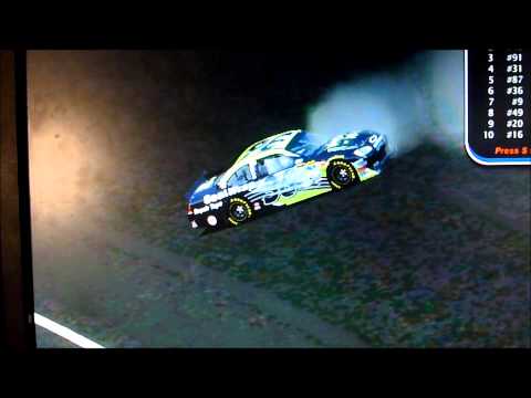 NR2003-Joe Nemechek's odd crash at Atlanta