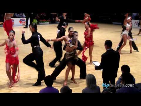 Filip Karasek - Sabina Piskova, Evry Danse 2011, IDSF Int. open latin, 3. round - chachacha