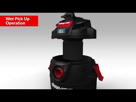 Shop-Vac Wet Pick Up Operation
