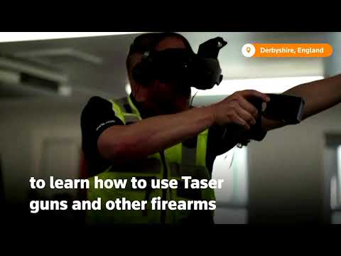 英国の警察がVRテーザー訓練に参加 (UK police take part in VR Taser training)