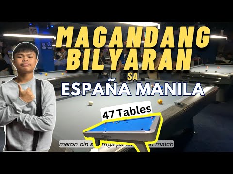 Billiard Hall Review: Sky J Billiard hall España Manila