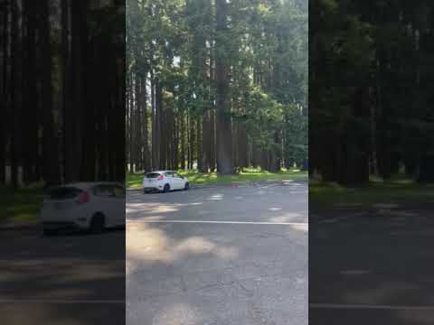 Back parking lot