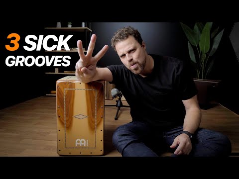 Learn 3 Sick CAJON Grooves - Cajon Lesson