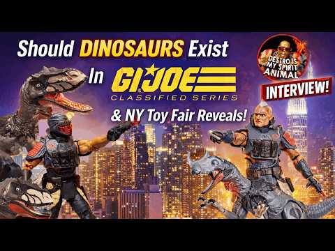 Should DINOSAURS Exist in G.I. Joe Classified?! (w/ Destro Is My Spirit Animal)