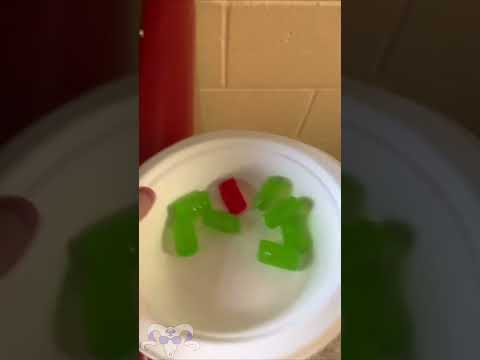 Microwaving Jolly Ranchers