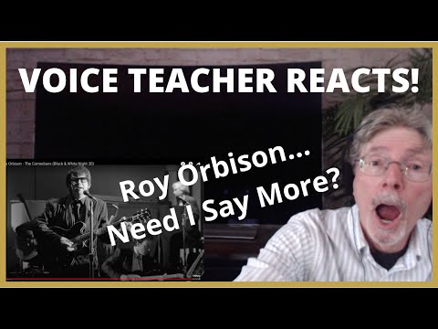 Voice Teacher Reacts to Roy Orbison - The Comedians