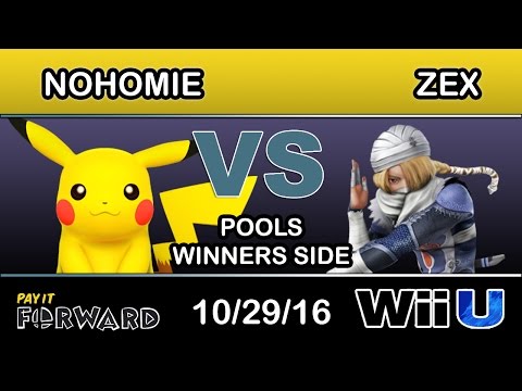 2GG: Pay it Forward - HCS | Nohomie (Pikachu) Vs. NME | Zex (Sheik) Pools Winners SIde - Smash Wii U
