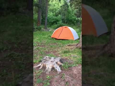 Campground tour of site 4 