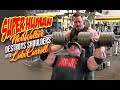 NICK WALKER AND LUKE CARROLL DESTROY SHOULDERS AT THE MECCA.