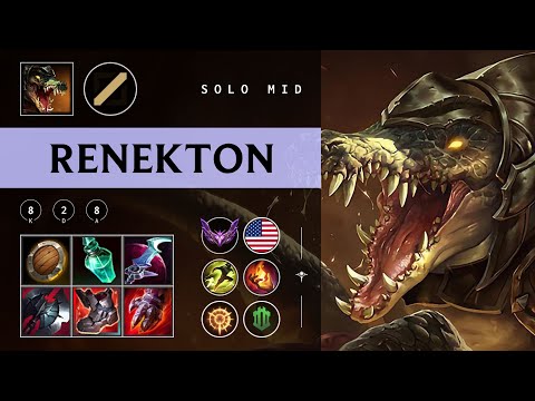 Renekton Mid vs Yone - NA Master Patch 25.22
