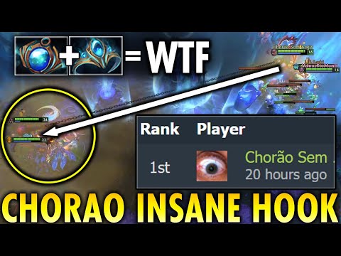 TOP 1 PUDGE DOTA BUFF!! WTF INSANE MAX RANGE HOOK BY CHORAO | GENIUS PUDGE