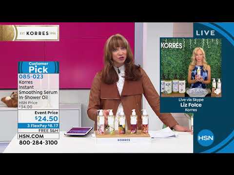 Korres Grecian Gardenia Instant Smoothing Serum in Shower ...