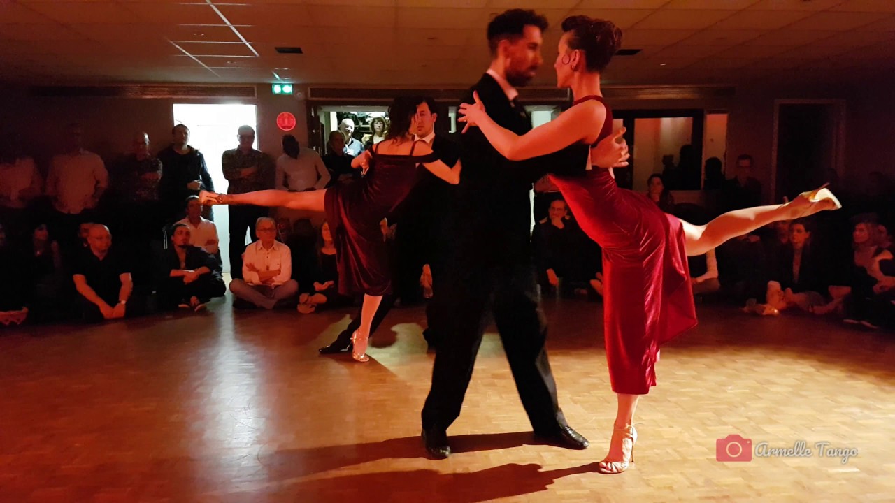 Video thumbnail for Dimitris Biskas & Mariana Patsarika and Sebastián Motter & Aurore Chadoin ❤ @ Paris - El Garrón