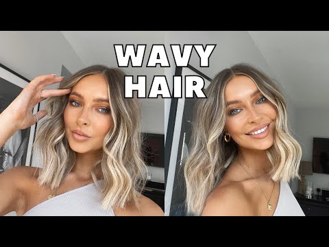 HOW TO WAVE YOUR HAIR WITH A STRAIGHTENER TUTORIAL
