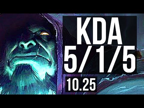 YORICK vs SHEN (TOP) | Rank 3 Yorick, 5/1/5 | TR Master | v10.25