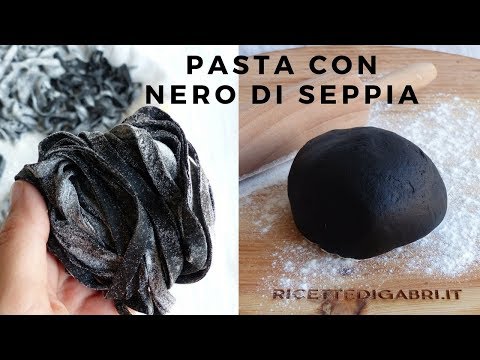 PASTA CON NERO DI SEPPIA Ricetta semplice - RICETTE DI GABRI Kitchen Brasita