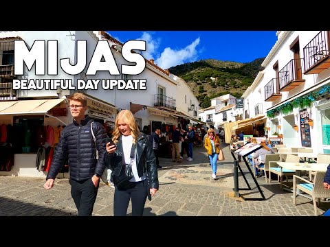 Mijas Pueblo Spain Beautiful Town Winter Update February 2023 | Costa del Sol | Málaga [4K]