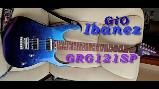 Video thumbnail for Ibanez GRG121SP in "Blue Metal Chameleon" finish. Phenomenal Guitar!!! by Chris Tompkins