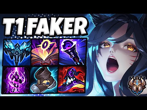 T1 Faker Ahri vs Vex [ MID ] Korea Challenger Patch 12.8 ✅
