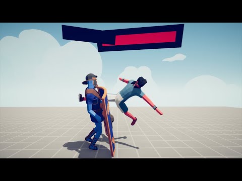 SOCCER 1 vs 1 UNIT WITH HEALTH BAR - TABS - Totally Accurate Battle Simulator