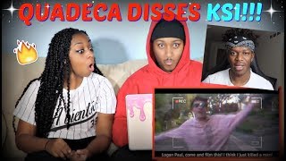 Quadeca &quot;Insecure (KSI Diss Track)&quot; REACTION!!