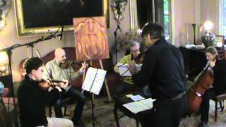 Sandro Fazzolari String Quartet No.1 (Excerpt 3) Live session