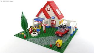 🔄 LEGO classic town Holiday Home from 1983 review! set 6374 re upload 20150309