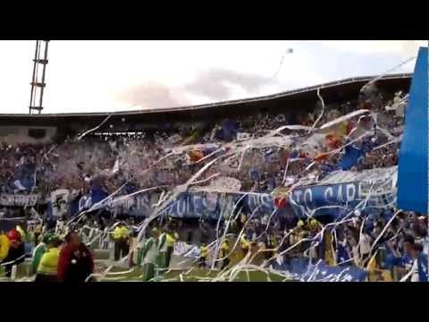 "FINAL LIGA POSTOBON 2012 - II - SALIDA DE MILLONARIOS.mp4" Barra: Comandos Azules • Club: Millonarios