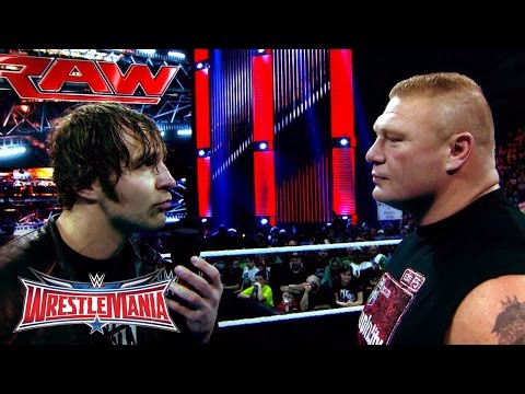 Jon Moxley Vents His Frustrations Over Working With Brock Lesnar At WWE WrestleMania 32