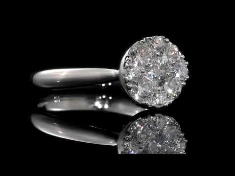 The Starburst- Diamond ring