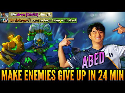 👉 ABED Back To Pub With Earth Spirit Mid - High Five Enemies And Make Them Give Up And Stay AFK