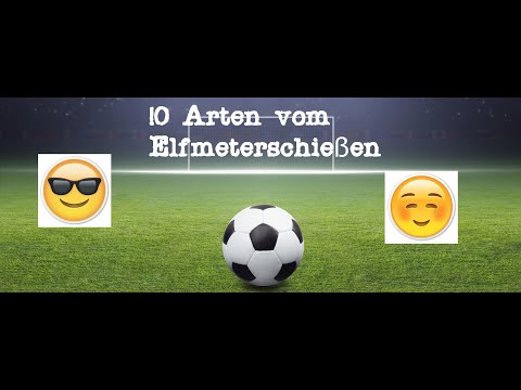 5 Arten, wie man Elfmeter schießen kann !!