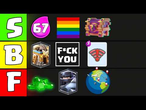 Ranking EVERY Way To Get Banned In Clash Royale