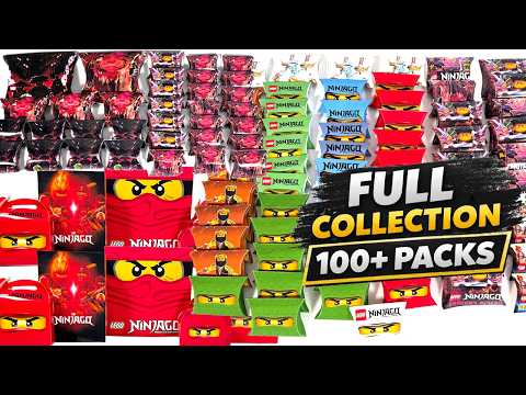 Unboxing EVERY LEGO Ninjago Blind Bag / Which Figure Is the RAREST?!
