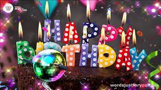 Animated Happy Birthday Gif Wishes with Music for 