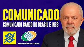 COMUNICADO importante do Banco do Brasil para todos aposentados do INSS hoje