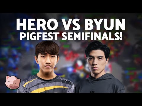 BYUN vs HERO fight for a Grand Finals spot! | PiGFest (Bo5 TvP) - StarCraft 2