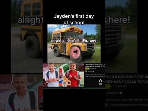 Jayden’s bus is here #shorts