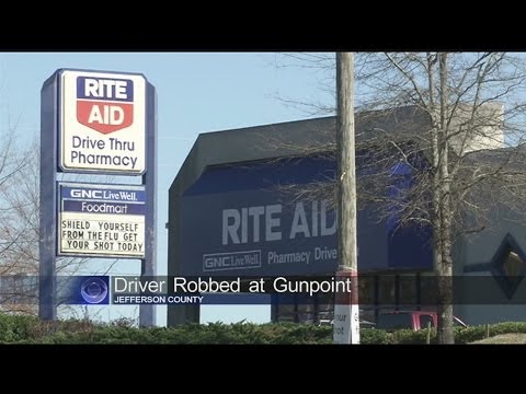 Pharmaceutical delivery truck driver robbed