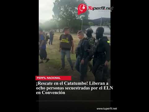 ¡Ocho personas recuperaron su libertad en el Catatumbo!