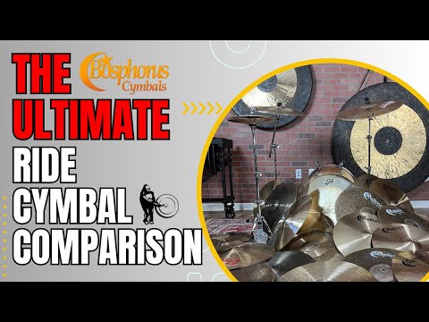 The Ultimate Bosphorus Ride Cymbal Demo - 24 Cymbals Compared