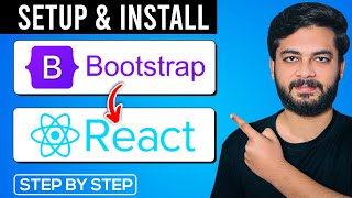 How to use bootstrap in React Js | Install & Setup bootstrap 5 in React Js