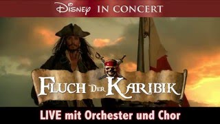 Fluch der Karibik Live mit Orchester & Chor am 17.12.2016 Wiener Stadthalle (official Trailer)