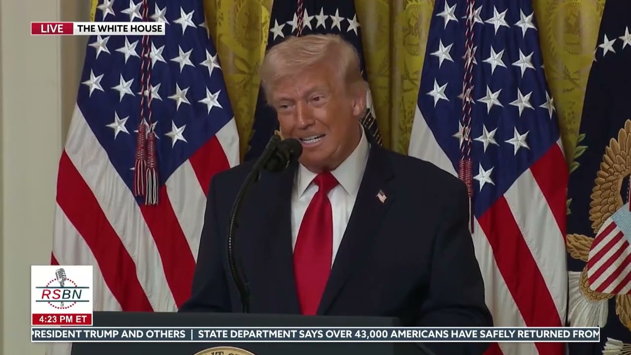 FULL EVENT: President Trump and The First Lady Host a National Womens History Month Event - 03/12/26