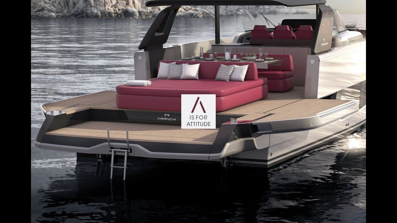 Cranchi A44 Luxury Tender | WINGS - Render Video