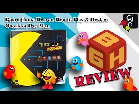 Board Game Heaven How To Play & Review 236: Quoridor Pac-Man (Gigamic)